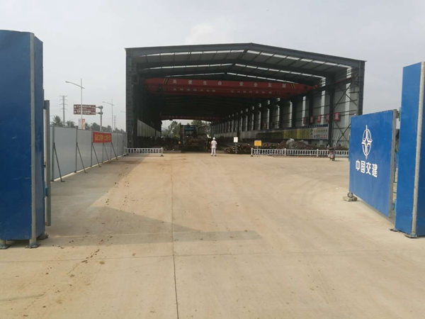 ?？谑兄攸c(diǎn)工程：疏港高速項(xiàng)目